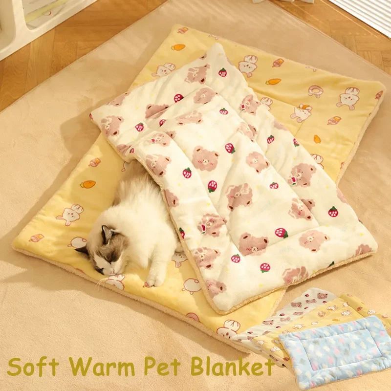 Autumn And Winter Dog Litter Blankets