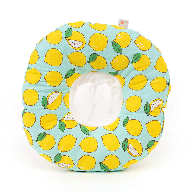 Pet Protective Collar Elizabethan Collar Adjustable Dog Cat Recovery Collar, Cute Pet Donut Collar, Soft Cone Collars For Cat Dog, Wound Healing Protective Cone After Surgery