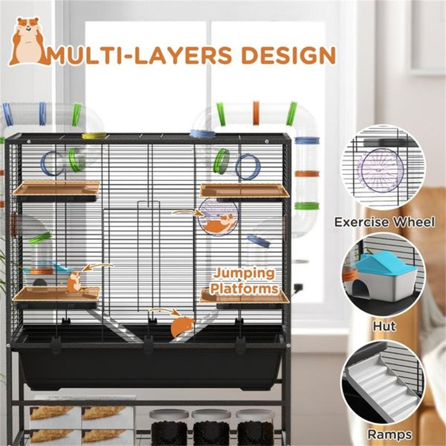 374658581Hamster Cage