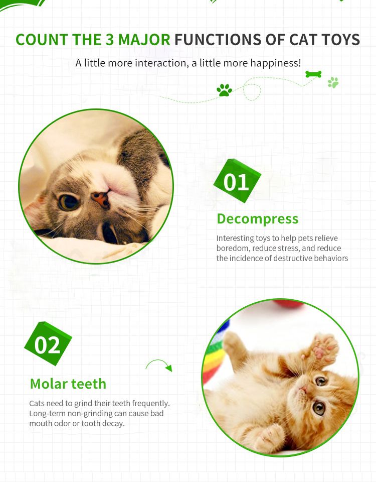 Cartoon Pet Cat Toy