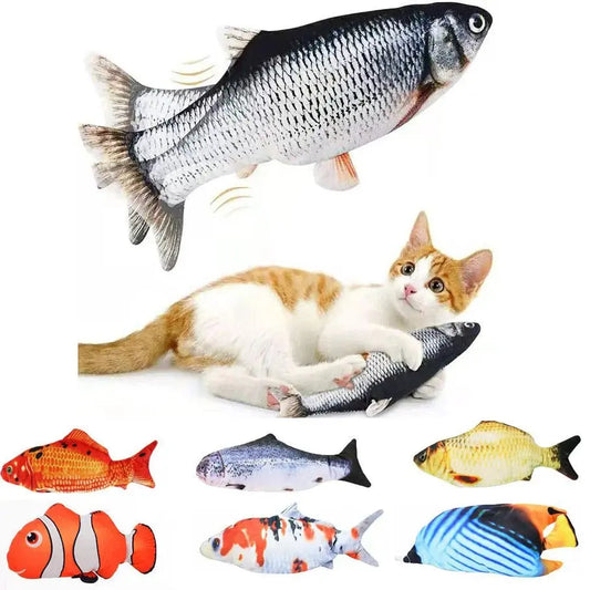 Real Fun in Motion: The Flopping Fish Cat Toy That Cats Can’t Stop Playing With