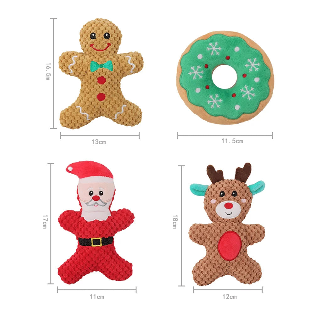 Xmas Pet Dog Plush