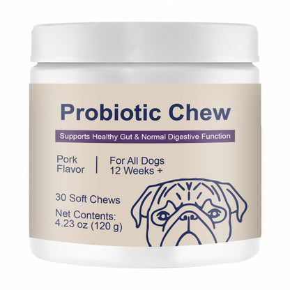 Dog Probiotics Chewable Tablets
