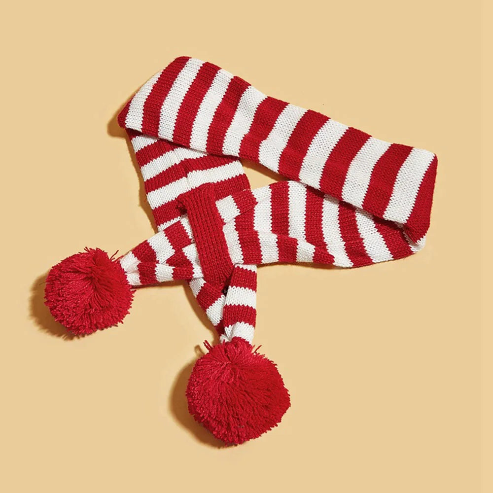 Christmas pet scarf