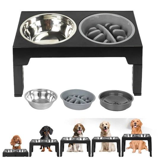Elevated Dog Feeder