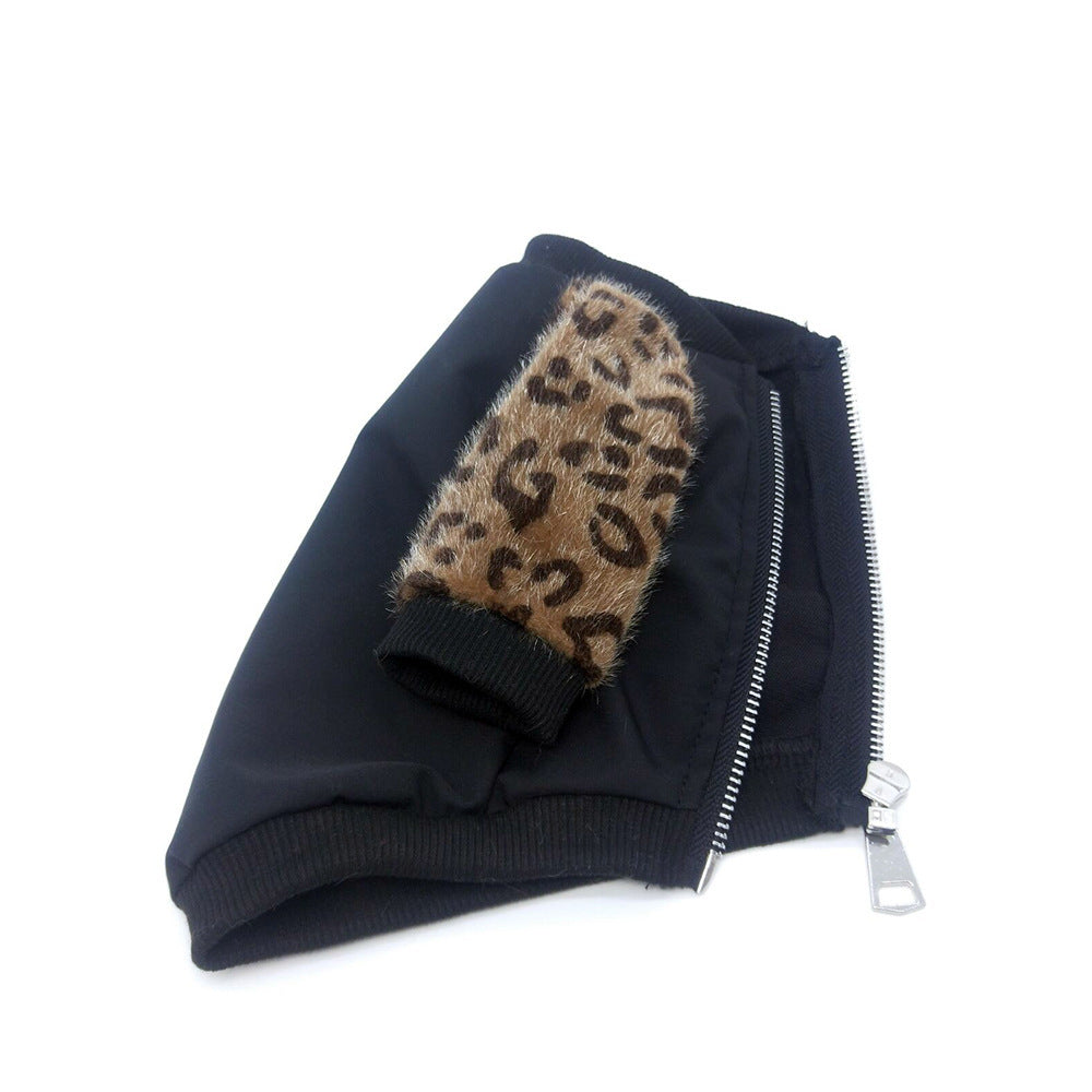 Net Red Same Style Leopard Jacket