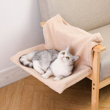 Plush L-shaped Cat Hammock