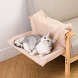 Plush L-shaped Cat Hammock