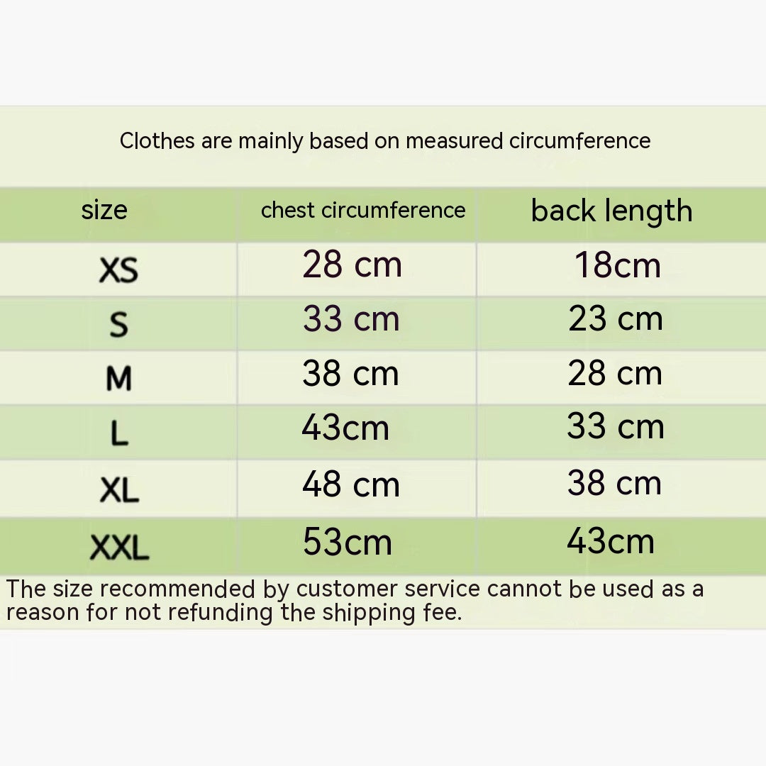Dog Clothes Winter Wool