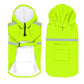Waterproof Reflective Dog Raincoat