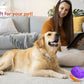 Interactive Dog Toys Ball, Automatic Rolling Toy, Lively Pet Ball For Medium ,Large Dogs To Relieve Boredom, Activated Automatic Motion Dog Balls Toy With LED Flash, USB Rechargeable Orange Purple