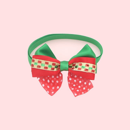 Christmas Adjustable Cat Dog Collar