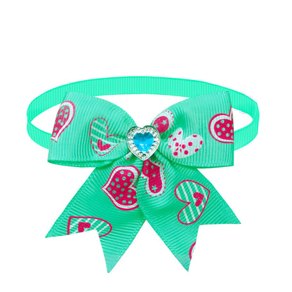 Pet Love Diamond Bow Tie