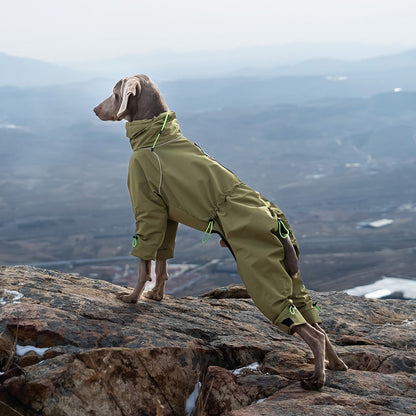 Large Dog Four-leg Shell Jacket