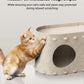 Cat House For Indoor Cats Cat Bed Cave For Multiple Scratch Resistant Peekaboo Cat Caves Foldable Cat Tunnel Enclosed Bed
