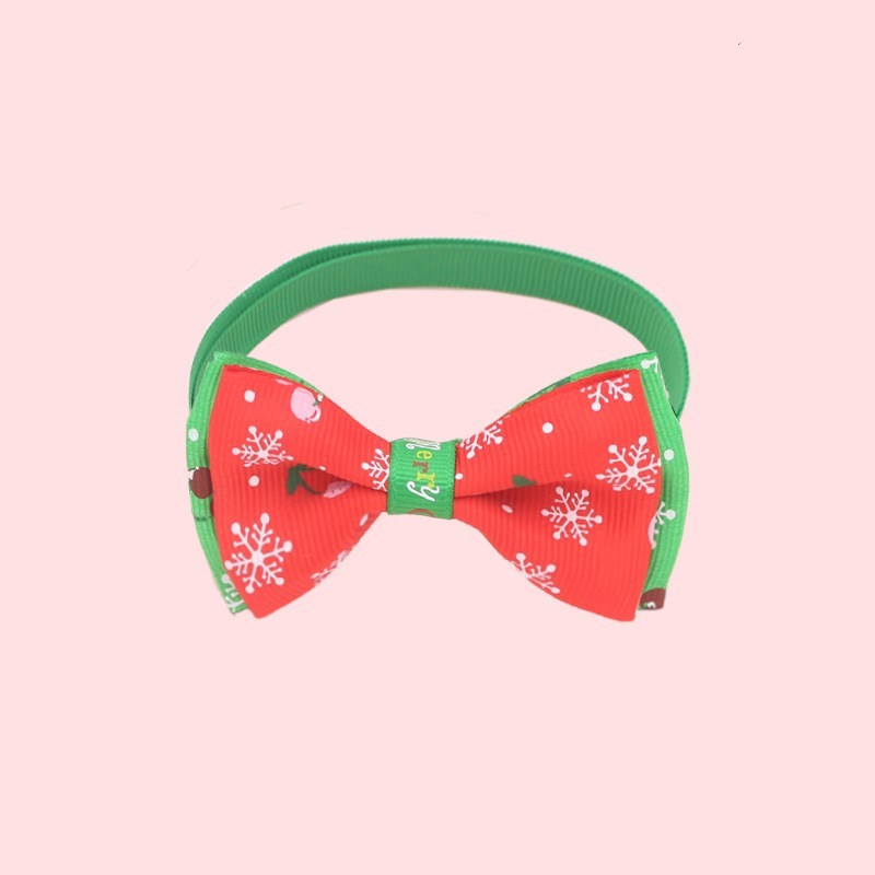 Christmas Adjustable Cat Dog Collar