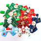Christmas Doll Pet Dog Cat Bow Tie