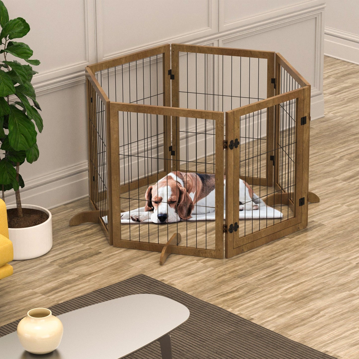 Dog Gate With Door