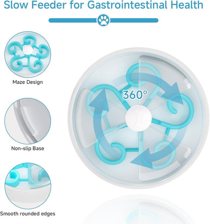 Slow Feeder Dog Bowls