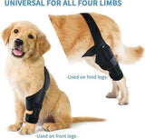 Pet Protective Gear Dog Leg Injury Assistance Support Bar Rehabilitation Training Belt