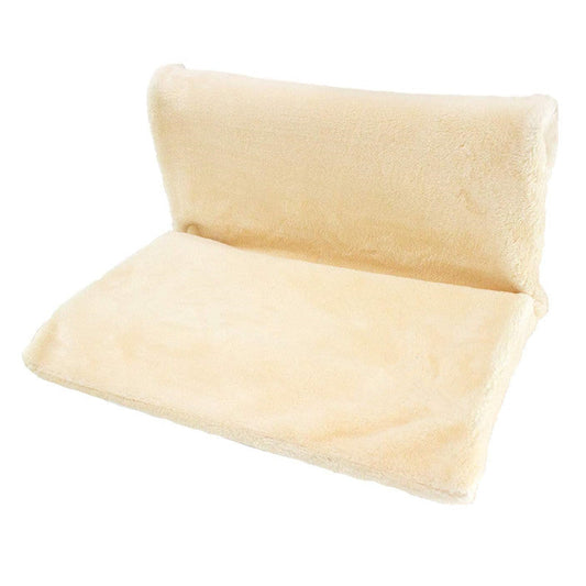 Plush L-shaped Cat Hammock