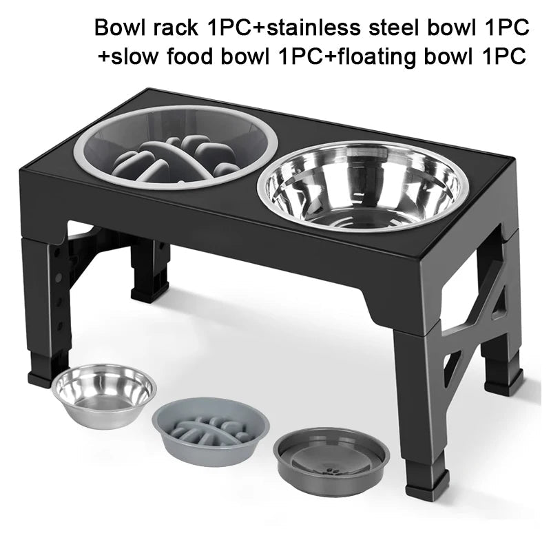 Elevated Dog Feeder