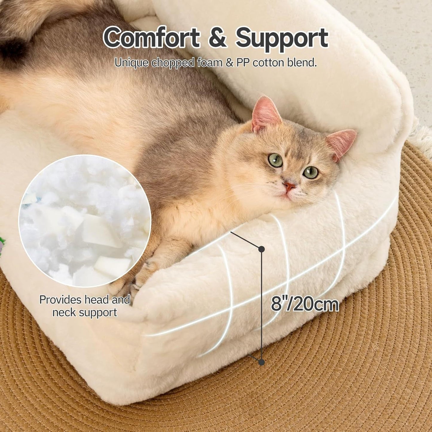 MEWOOFUN Cat Sofa Bed