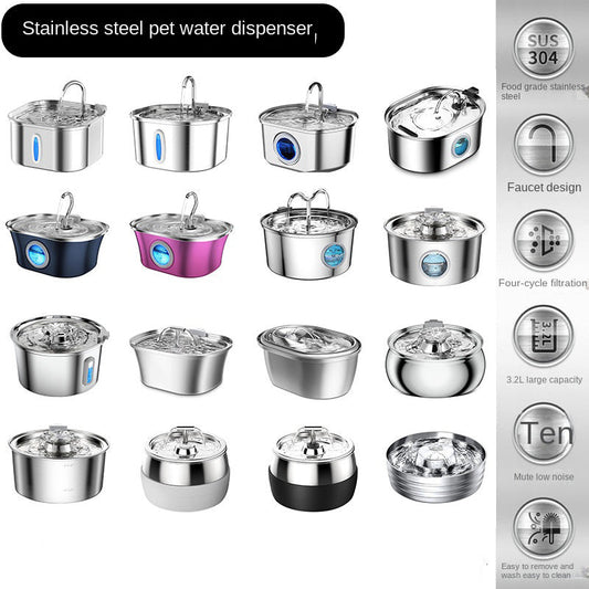 Stainless Steel Pet Water Dispenser