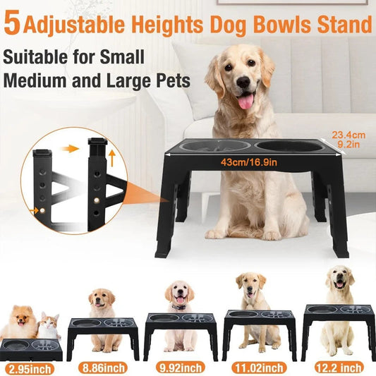 Elevated Dog Feeder