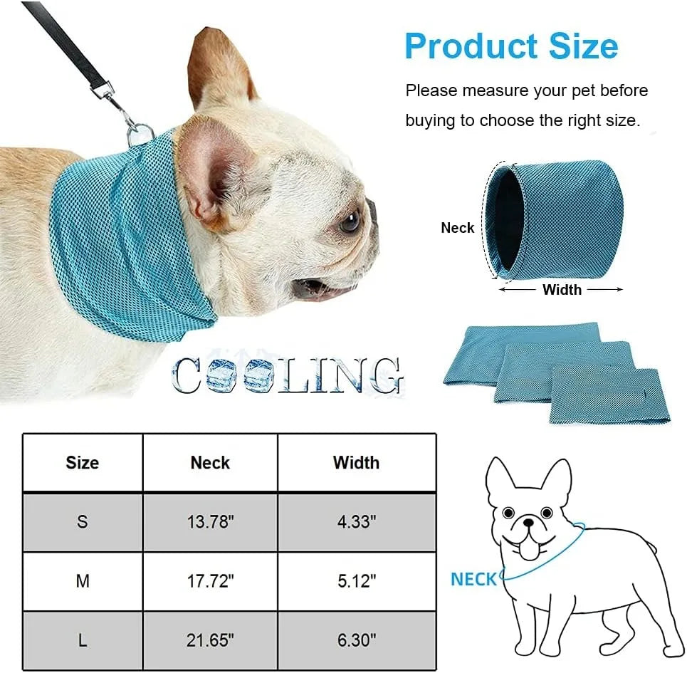 Dog Cooling Bandana
