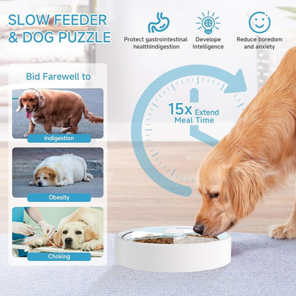 Slow Feeder Dog Bowls