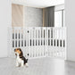 36 Inch Folding Wooden Pet Gate