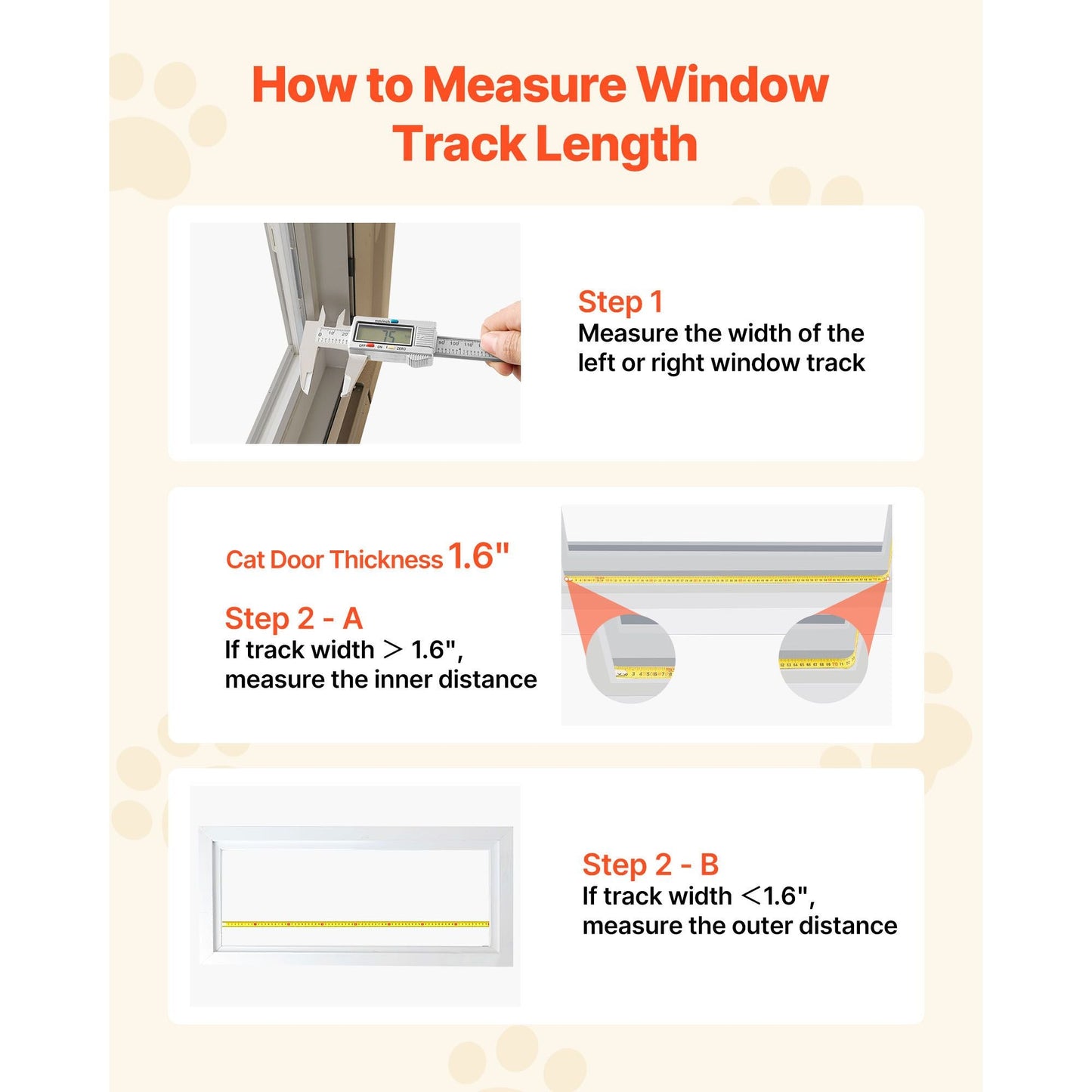 White cat door for window with adjustable aluminum frame, magnetic closure, and secure lock modes, designed for 27"-32" window widths