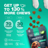 | TummyEase Chews | ProBioPup Bites | GutGuard Chews | FloraBoost Bites | Happy Tummy Chews |
Digestive Bliss Chews | PawBiome Bites | BellyBoost Chews | Canine Probiotic Bites |
Healthy Gut Chews |