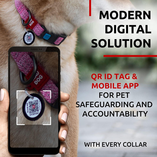 Reflective Cotton Dog Collar