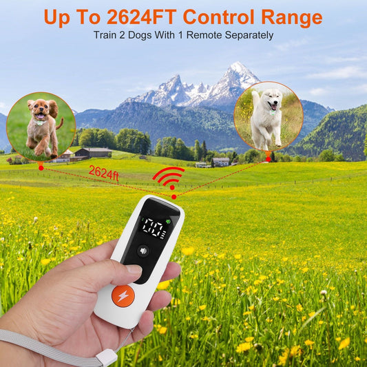 Electric Remote Training Collar| Remote Dog Collar | Electric Dog Trainer | Dog Training Collar | Wireless Dog Collar |Pet Training Collar | Rechargeable Dog Collar | Dog Obedience Collar | Shock Dog Collar |Long-Range Dog Collar | Waterproof Dog Trainer |