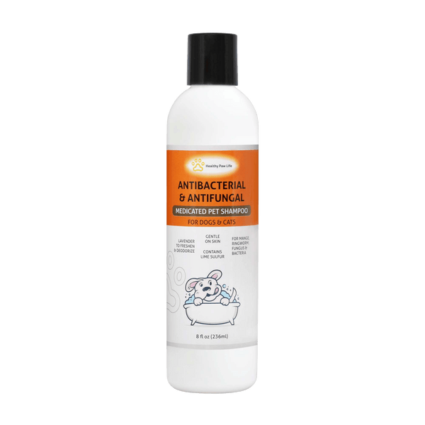 Soothe your pet’s itchy, dry, or irritated skin with Lime Sulfur Dog & Cat Shampoo. This veterinary-grade formula is specially designed to relieve common skin conditions like mange, fungal infections, and hot spots, leaving your pet’s coat clean and healthy.

Key Benefits:
Itch & Irritation Relief: Calms dry, itchy skin and soothes irritation caused by allergies or skin conditions.
Antifungal & Antibacterial: Helps manage mange, fungal infections, and hot spots with powerful lime sulfur properties.
Pet-Safe