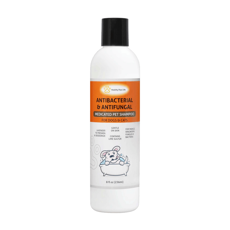 Soothe your pet’s itchy, dry, or irritated skin with Lime Sulfur Dog & Cat Shampoo. This veterinary-grade formula is specially designed to relieve common skin conditions like mange, fungal infections, and hot spots, leaving your pet’s coat clean and healthy.

Key Benefits:
Itch & Irritation Relief: Calms dry, itchy skin and soothes irritation caused by allergies or skin conditions.
Antifungal & Antibacterial: Helps manage mange, fungal infections, and hot spots with powerful lime sulfur properties.
Pet-Safe