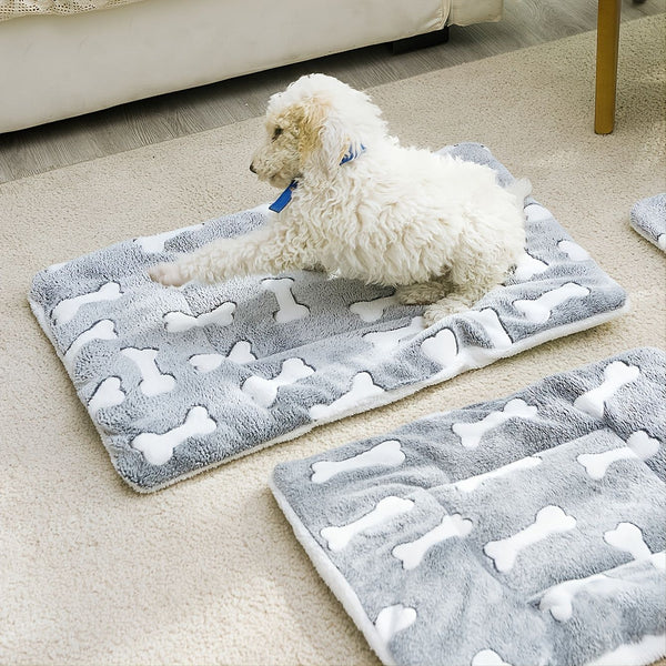 Double-Sided Pet Bed Mat |Thickened Cat & Dog Sleeping Pad |Reversible Pet Blanket Mat |Cozy Pet Sleeping Pad |Warm Kennel Blanket |Plush Pet Bed Pad |Soft Fleece Pet Sleeping Mat |Heated Pet Blanket Mat |Dual-Sided Dog and Cat Bed Mat |Thermal Pet Bed Cover