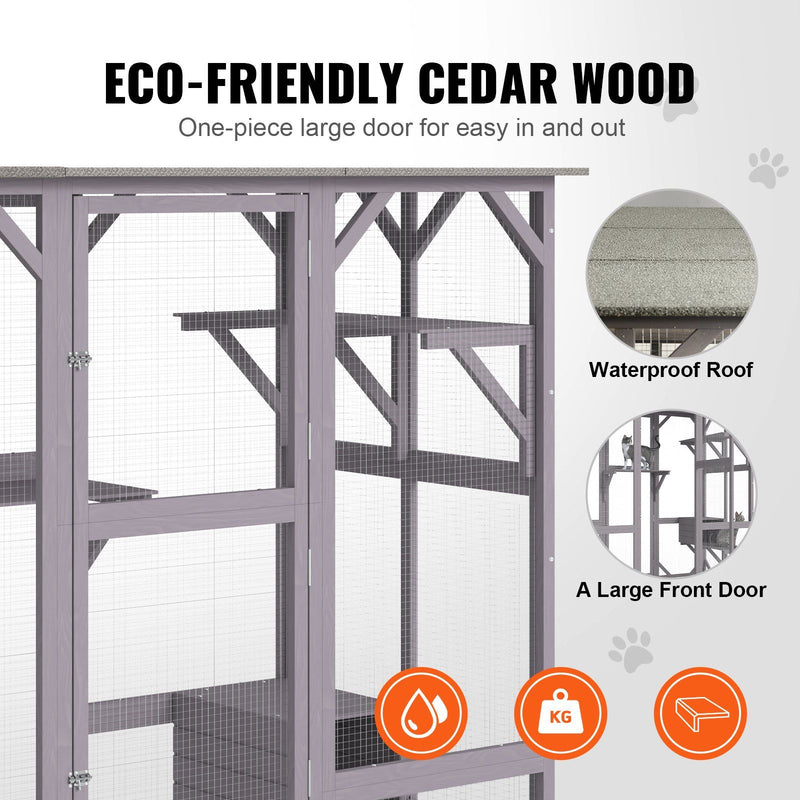 | VEVOR 7-Tier Catio | VEVOR Cat Enclosure | VEVOR Multi-Level Cat House |
VEVOR Outdoor Catio | VEVOR Cat Habitat | VEVOR 7-Tier Cat Condo | VEVOR Large Cat House |
VEVOR Outdoor Cat Shelter | VEVOR Cat Playhouse | VEVOR Cat Sanctuary |