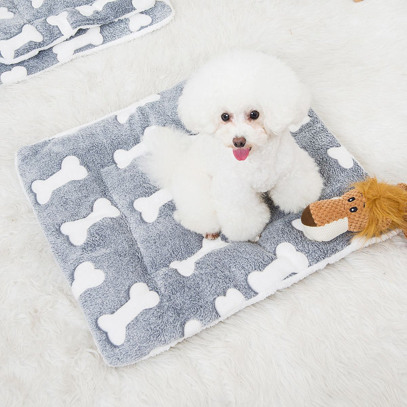 Double-Sided Pet Bed Mat |Thickened Cat & Dog Sleeping Pad |Reversible Pet Blanket Mat |Cozy Pet Sleeping Pad |Warm Kennel Blanket |Plush Pet Bed Pad |Soft Fleece Pet Sleeping Mat |Heated Pet Blanket Mat |Dual-Sided Dog and Cat Bed Mat |Thermal Pet Bed Cover