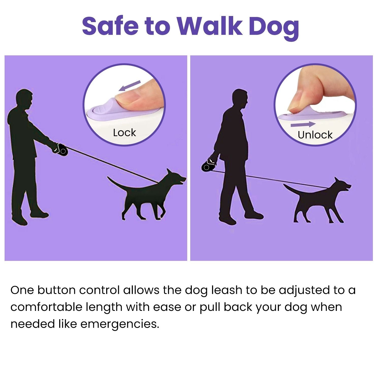 37548621116FT Retractable Dog Leash