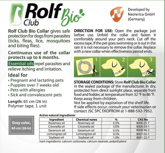 Natural Flea Tick Collar