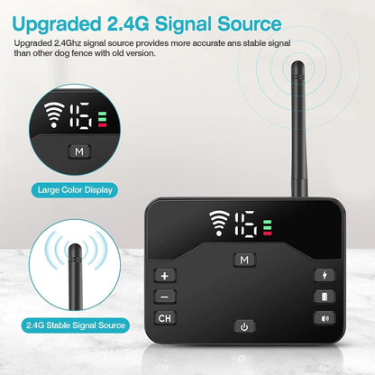 Wireless Electric Dog Fence| Wireless Dog Fence & Collar | 2-in-1 Dog Fence Trainer | Dog Training & Fence Collar |Pet Boundary & Training Collar | Electric Dog Fence System | Wireless Pet Training Collar |Dual-Mode Dog Trainer | Dog Fence & Trainer Combo | 2-in-1 Pet Trainer Collar |Dog Boundary Collar |