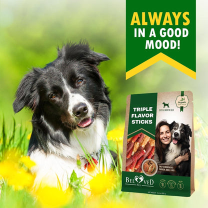 Triple Flavor Dog Treats