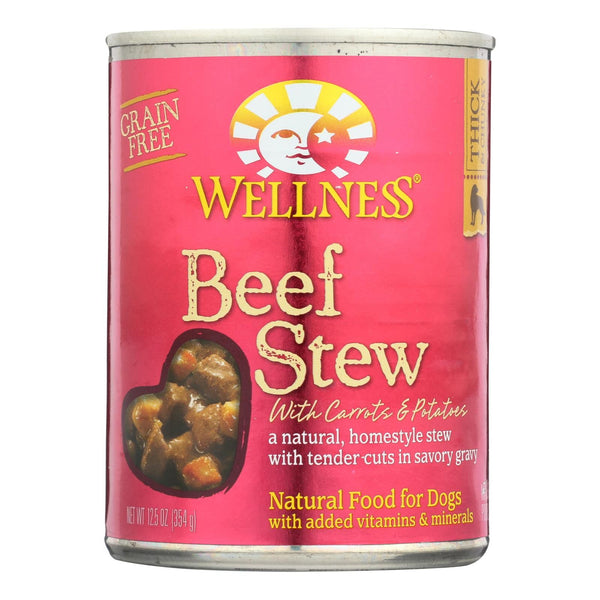 Wellness Beef & Veggie Stew |Beef, Carrot & Potato Dog Food  |Wellness Hearty Beef Meal |Beef & Root Veggie Recipe |NutriBeef Dog Dinner |Wholesome Beef & Veggies |Wellness Homestyle Beef