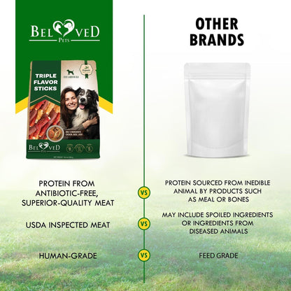 Triple Flavor Dog Treats