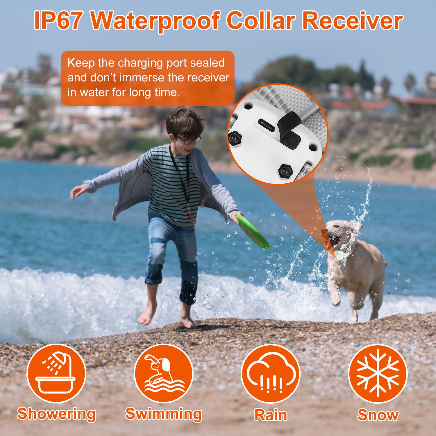 Electric Remote Training Collar| Remote Dog Collar | Electric Dog Trainer | Dog Training Collar | Wireless Dog Collar |Pet Training Collar | Rechargeable Dog Collar | Dog Obedience Collar | Shock Dog Collar |Long-Range Dog Collar | Waterproof Dog Trainer |