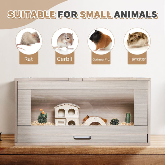 Pet Habitat with Acrylic Windows