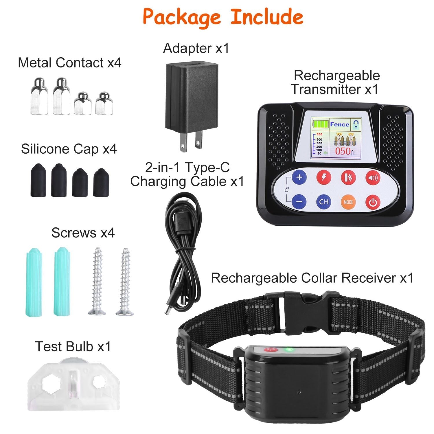 374621141 990FT Range Dog Wireless Fence